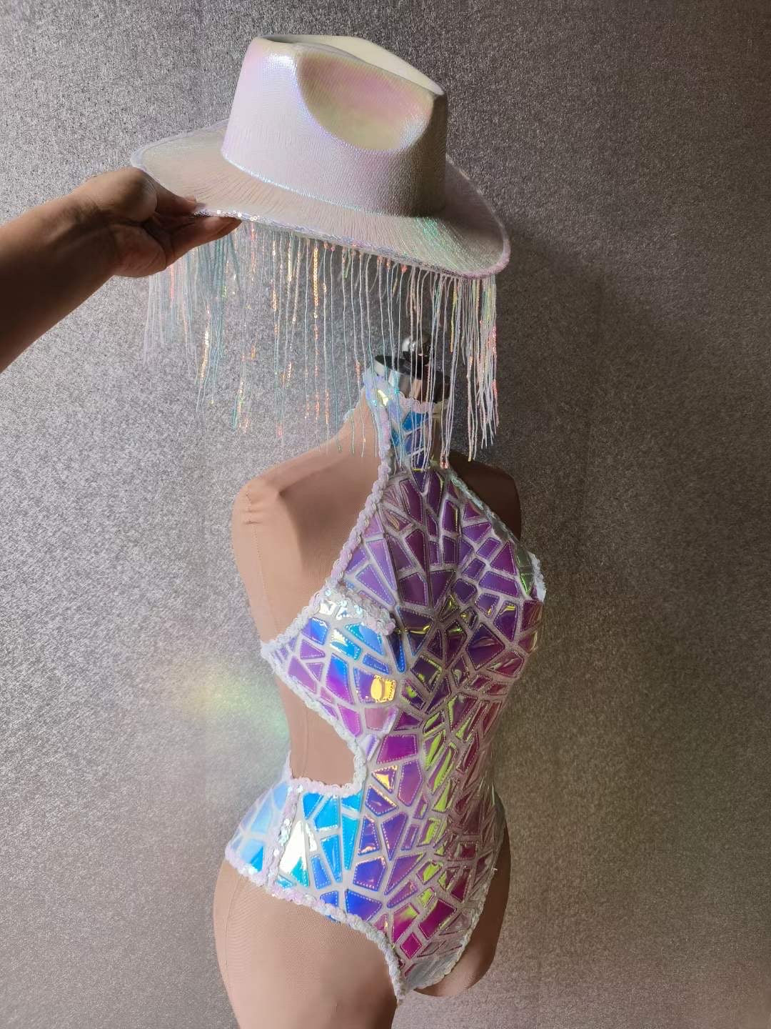 AB Glacier Leotard Hat Sold separately