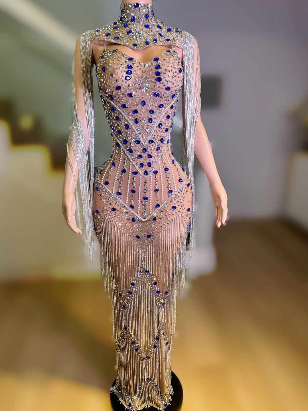 Elegance Dress Nude