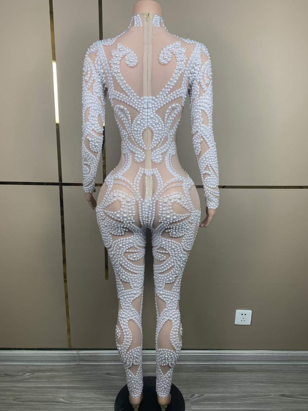 Exquisite Pearl Bodysuit