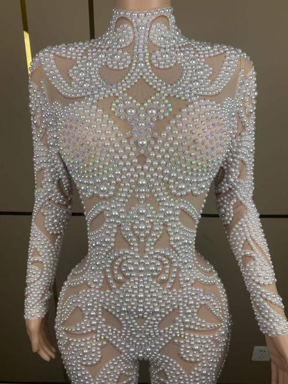 Exquisite Pearl Bodysuit