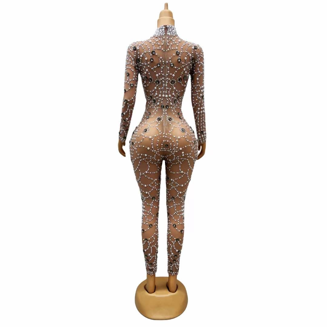 Holli Spirt Bodysuit Nude