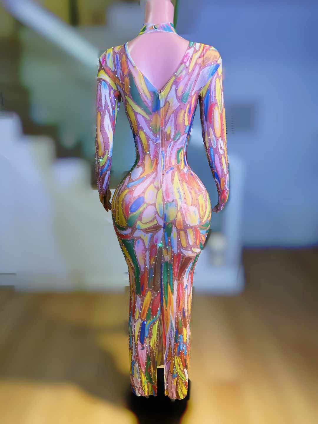 Colored Art dress