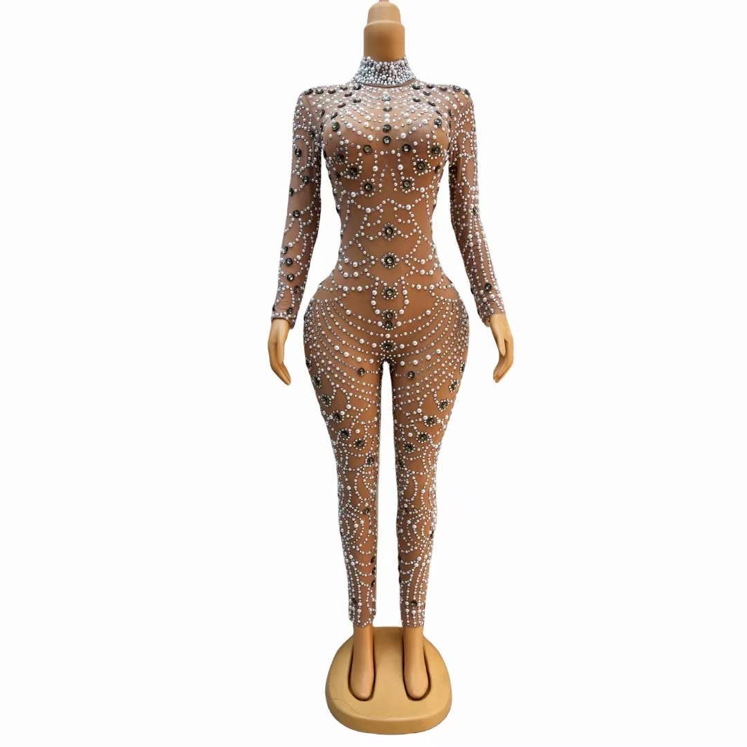 Holli Spirt Bodysuit Nude