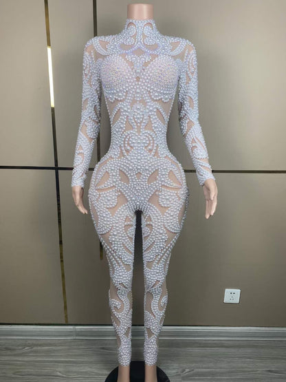 Exquisite Pearl Bodysuit