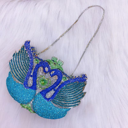 Bling Blue Purse