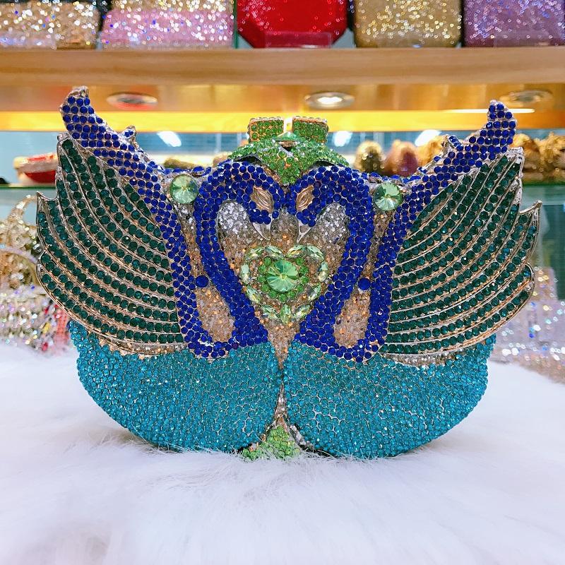 Bling Blue Purse