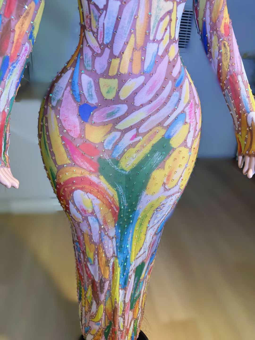 Colored Art dress