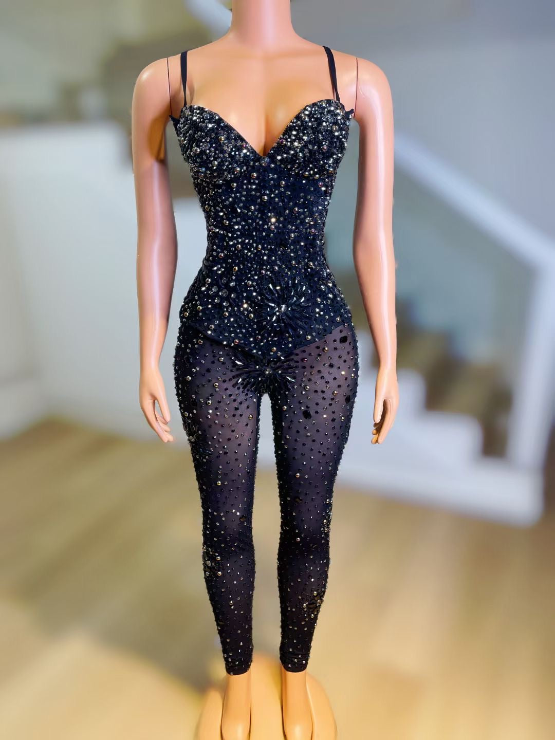 Glitz  Black bodysuit