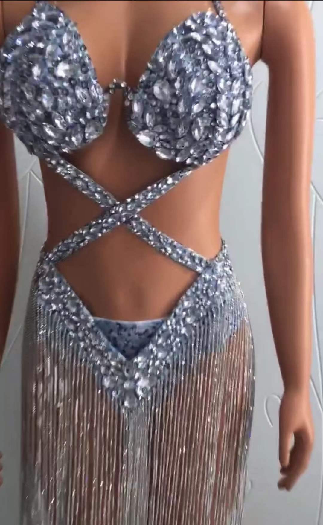 Diana Silver Dress