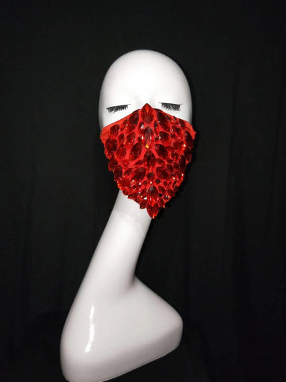 Drip Mask red