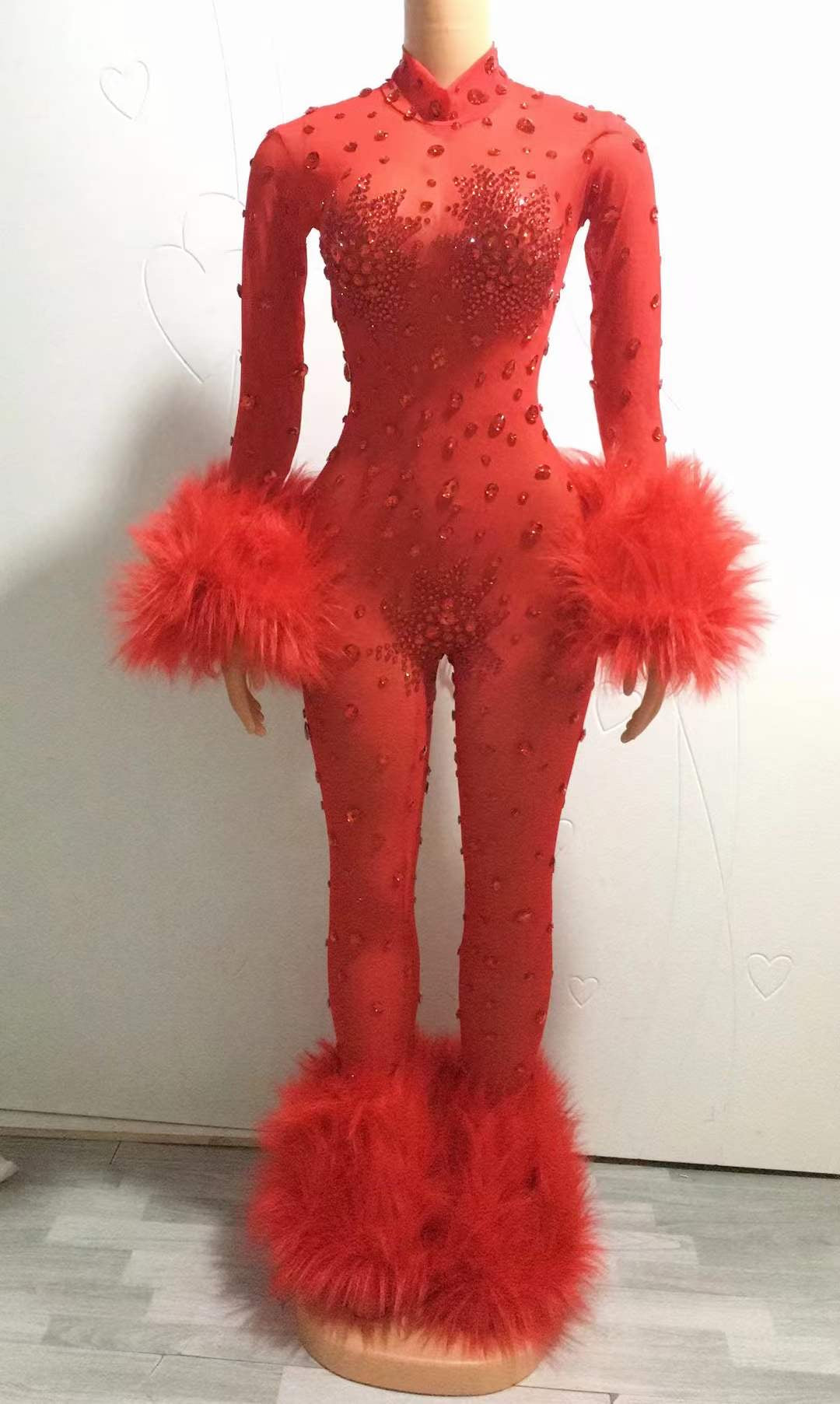 Red Snow bodysuit