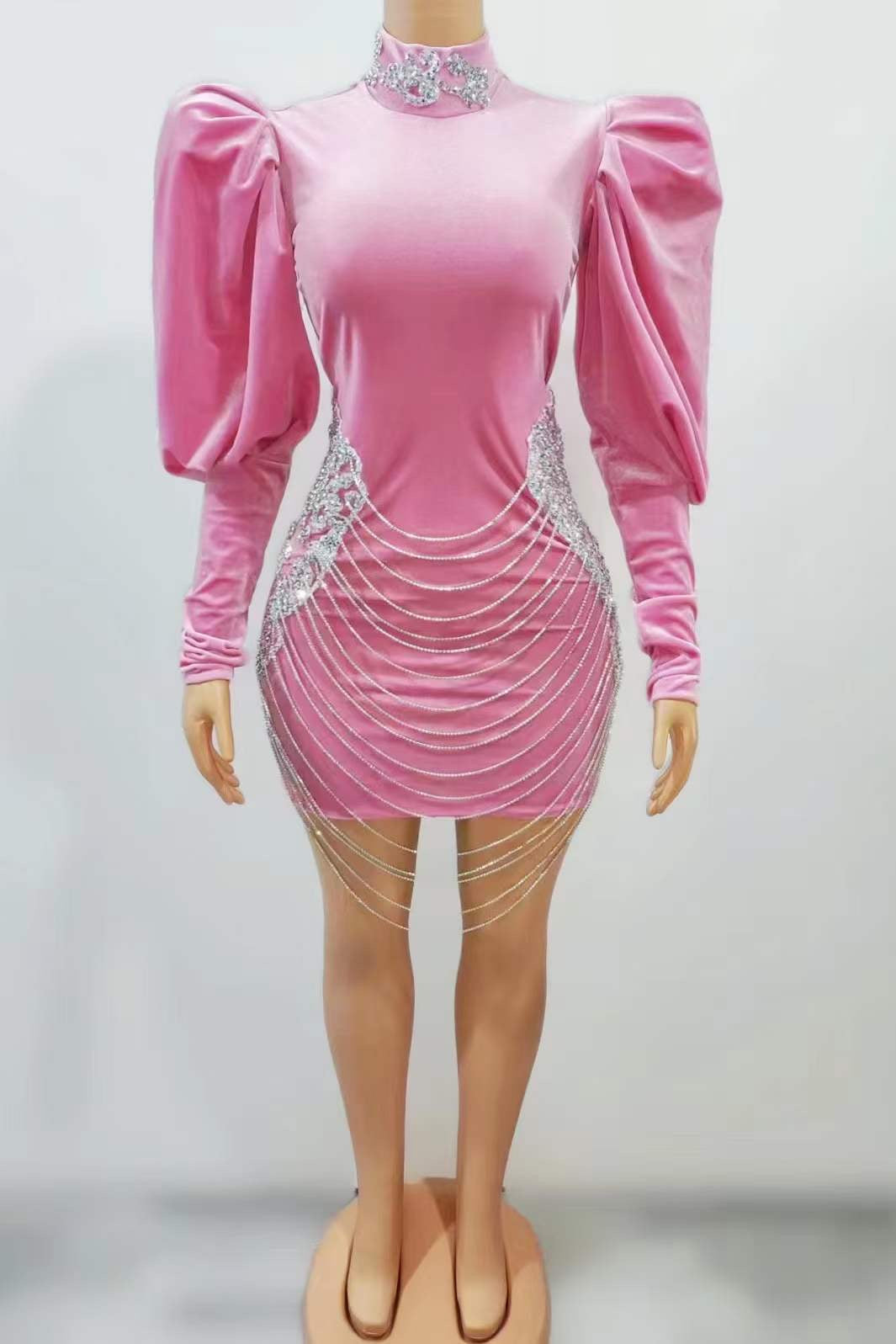 Misunderstood Pink Dress