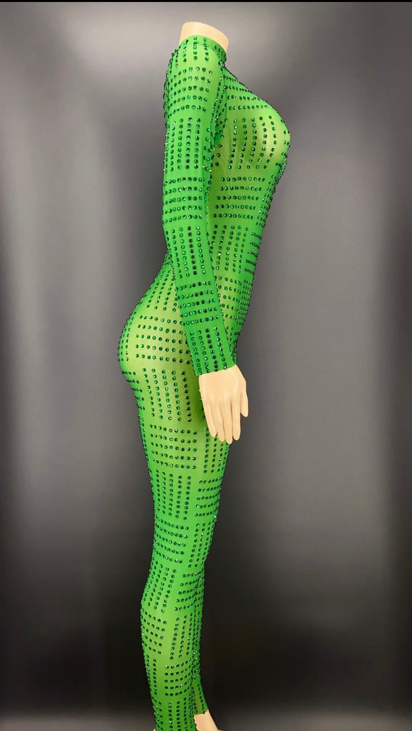 Green GO bodysuit delayed 8 days