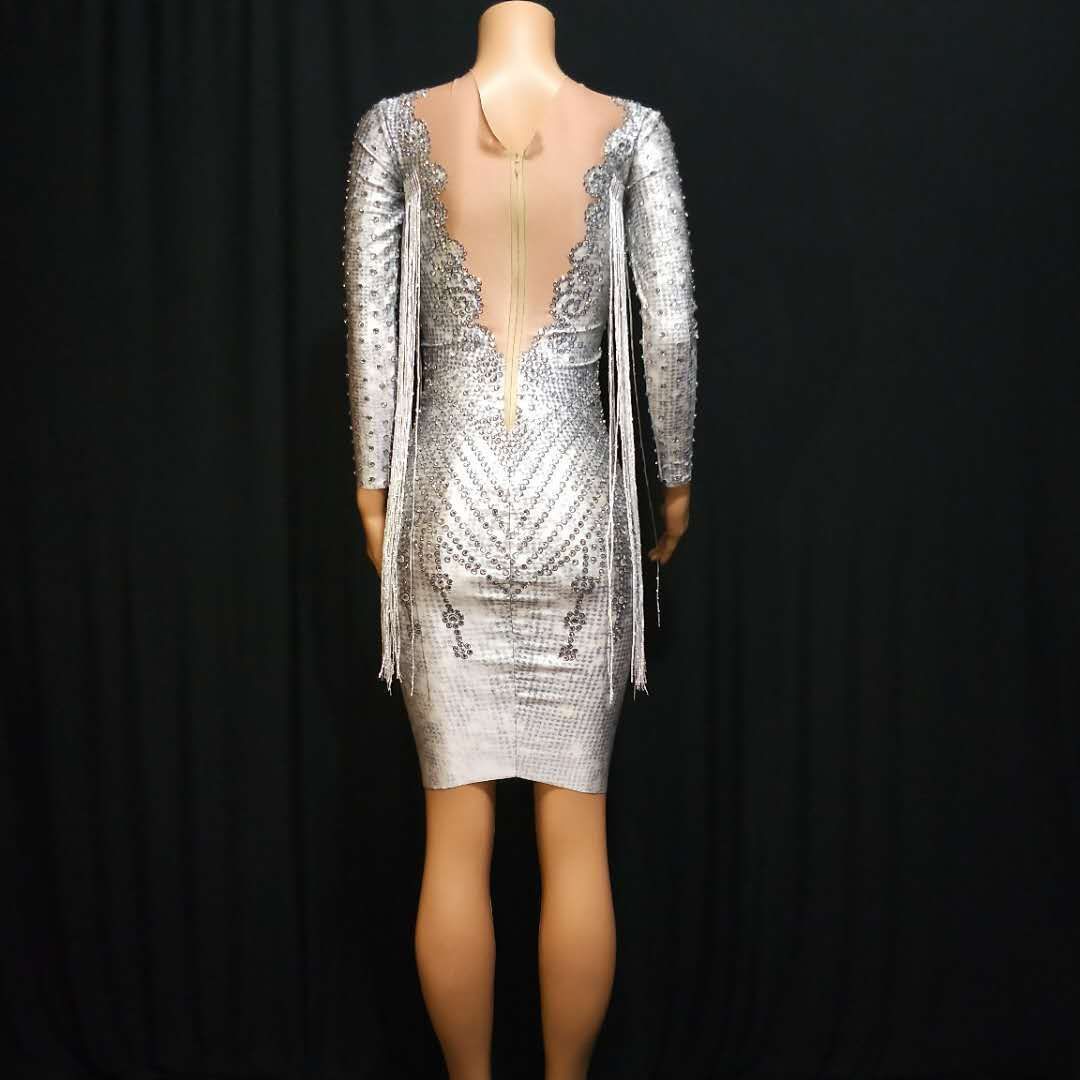 LEO Silver Love Dress